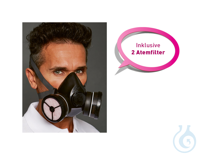Halbmaske Polimask DUPLO Combi A1-P1NR • wartungsarme Doppelfilterhalbmaske...